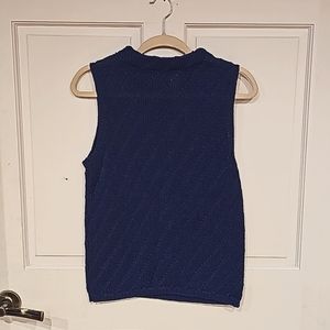 Liz clairborne collection silk blend sweater top mick neck